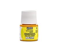Pébéo Peinture pour verre Vitrea 160 - À cuire 160°C - Jaune citron 45 ml