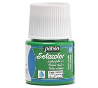 Pébéo Peinture textile Setacolor Tissus clairs Vert prairie 45 ml