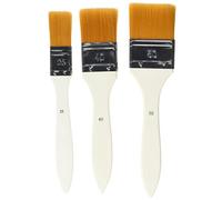 Pebeo Artist - Lot de pinceaux - 3 parties - plat - taille : 25, 40, 50