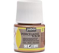 Peinture à l'eau brillante pour porcelaine - Cuivre rose - 45 ml Marron G
