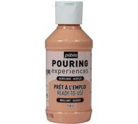 Pebeo Pouring Experiences - Peinture - peinture acrylique - portrait rose - brillant - 118 ml Rose G