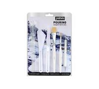 Pebeo Pouring Experiences - Set d'outils pour verser la peinture - 11 parties