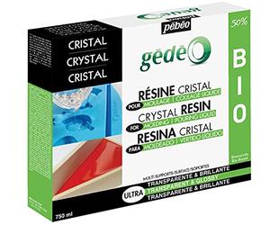 Pébéo Résine Cristal Biosourcée Gédéo, Transparent, 750 ml