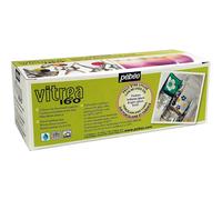 Pébéo Set 10 Flacons 45ml Peinture Vitrea 160 Assortis Brillant