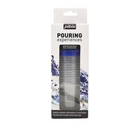 Pébéo - Set Gobelets Gradués Pouring Experiences - 5 Gobelets Gradués 120 ml avec Couvercle, Refermables et Réutilisables - Fluid Art 524606
