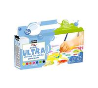 PEBEO Set Gouache utra lavable 7x60mL + pinceau