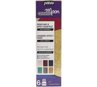 Pébéo Set Initiation Fantasy Moon Peinture À Effet Martelé 6 X 20 Ml