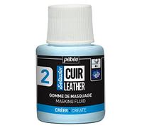 PEBEO - Setacolor Cuir - Gomme de Masquage pour Cuir - Auxiliaire pour Cuir et Similicuir - Personnalisation Sac, Chaussure, Basket et Sneaker - Résistance rayures, pliures, frottements - 110 ml