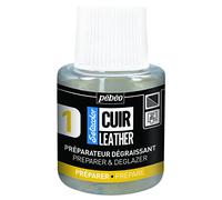 PEBEO - Setacolor Cuir - Préparateur Dégraissant - Auxiliaire pour Cuir et Similicuir - Personnalisation Sac, Chaussure, Basket et Sneaker - Résistance rayures, pliures, frottements - 110 ml