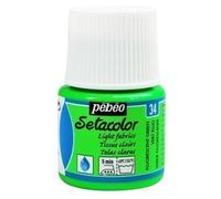 Pebeo Setacolor Flacon de peinture pour tissu 45 ml Vert fluo