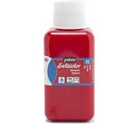 Pébéo Peinture Setacolor Opaque – à base d'eau, opaque – 250 ml Rouge G