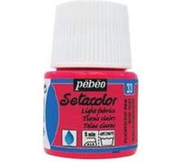 Pébéo Peinture Setacolor Pailleté Rubis 45 ml