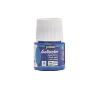 Pebeo Setacolor pour tissus clairs, 45 ml, bleu cobalt