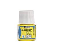 Pebeo Setacolor pour tissus clairs, 45 ml, jaune citron