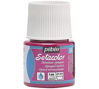 Pebeo Setacolor Shimmer 45ml 64 Oriental Red (Bttl)