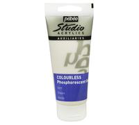 Médium - Liant - Vert phosphorescent - Peinture acrylique - Pébéo Studio - 100ml