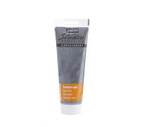 Studio Acrylics 250 ML Gel de Texture Sable Noir - Gel Peinture Acrylique Sable - Pâte de Texture Sable Noir - Gel Peinture Pébéo Acrylique Sable Noir - 250 ml