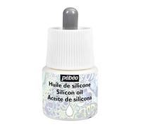 Pébéo - Studio Acrylics - Huile de Silicone - Auxiliaire pour Peinture Acrylique - Pouring et Création de Cellules - Bouchon Pipette pour Dosage Optimal - 1 Flacon de 45 ml