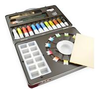 Pebeo Studio Aquarelle Peinture Set En Métal Boite Étui -