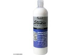 Pebeo Studio Auxiliaries - Gel de texture - transparent - 1 L Blanc G