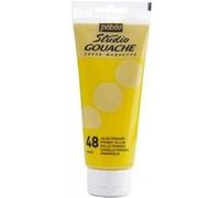 Pebeo Studio Gouache - Peinture - gouache - jaune primaire - opaque - mat - fine - 100 ml Jaune G