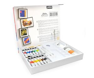Pebeo Studio Haut Viscosité Peinture Acrylique Set Professional Artiste Collecte