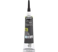 Pébéo Tube 20ml Peinture Acrylique Vitrea 160 Relief Brillant Noir D'encre