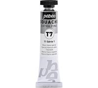 Pébéo Tube 20ml Peinture Gouache T7 Extra Fine Blanc Titane
