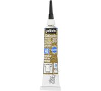 Pébéo Tube 20ml Peinture Setacolor 3d Textile Glitter Or Riche