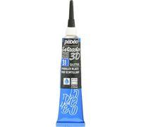 Pébéo Tube 20ml Peinture Tissu Setacolor 3d Glitter Noir Scintillant