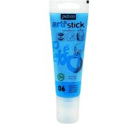 Pébéo Tube 75ml Arti'stick Peinture Fenêtre Repositionnable Bleu Clair