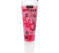 Pébéo Tube 75ml Arti'stick Peinture Fenêtre Repositionnable Rouge