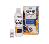 Pebeo Ultimate Pouring x Nancy Wood - Ensemble moyen - peinture à base d'eau - satin
