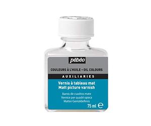 Pébéo - Vernis à Tableau Mat 75 ML - Peinture Huile Mat pour Protéger Vos Créations