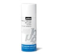 Bombe De Vernis À Tableau - Brillant - Transparent - Pour Acrylique - Pébéo - 400ml