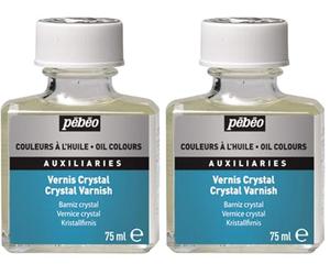 PEBEO Vernis Crystal brillant - 75 ml (Lot de 2)