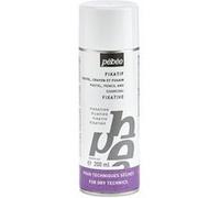 Pebeo - Vernis - vaporiser - pour pastel, charbon de bois, peinture à la gouache - transparent - satin - 200 ml G