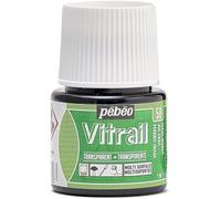 Pébéo Vitrail 45 ml Vivid Green – Vert/Blanc/Bleu – Pack de 1 (45 pièces)