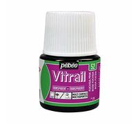 Pébéo Vitrail (45ml) - 52 Rose Fuchsia,, Peintures Pour Verre, Peintures Hobby, Decoupage