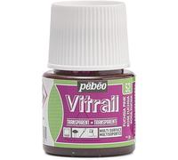 Pébéo Peinture Vitrail Rose fuchsia 45 ml