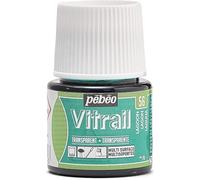 PEBEO VITRAIL Vivid 45 ML, Verre, Bleu Lagon, 45ml