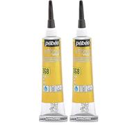 PEBEO - Vitrea 160 - Couleur à l'eau pour Verre, Porcelaine, Métal, Céramique - Finition Brillante - Tube 20 ML, Or (Lot de 2)
