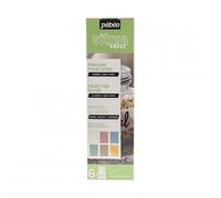 Pebeo Vitrea 160 Initiation Set, couleurs pastel, 6 x 20 ml.