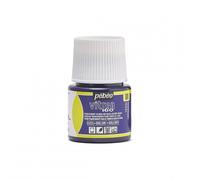 Pebeo Vitrea 160 peinture pour verre, 45 ml, 08 Lazuli brillant