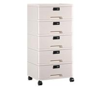 PEBFHSQW Coffre-Fort Verrouillable pour La Maison, Boîte De Rangement en Plastique Protégée par Mot De Passe, pour Documents, Carnets, Mémos, Fournitures De Bureau, Classeurs.(5-layersB)