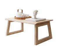PEBFHSQW Table Basse Pliante pour Salon, Bureau Ou Chambre, Idéale pour Les Petits Espaces Et Les Conversations Informelles. Table D'appoint Portable Et Peu Encombrante(Wood,60 * 40 * 25cm)