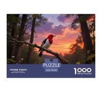 PEC à Ventre rougePuzzle 1000 Pièces Très Difficile Adultesoiseau Jeu Logique Temps Calme Objet Design 70x50cm/1000pcs