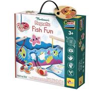 Lisciani – Jeu de pêche magnétique en bois 32 pièces multicolore pour enfants