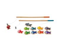 Jeu de pêche à la ligne en bois Janod pour enfant dès 2 ans