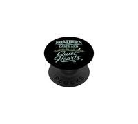 Pêche à la Mouche dans Les eaux du Nord Pêche en rivière Calme Nature Life PopSockets PopGrip Adhésif